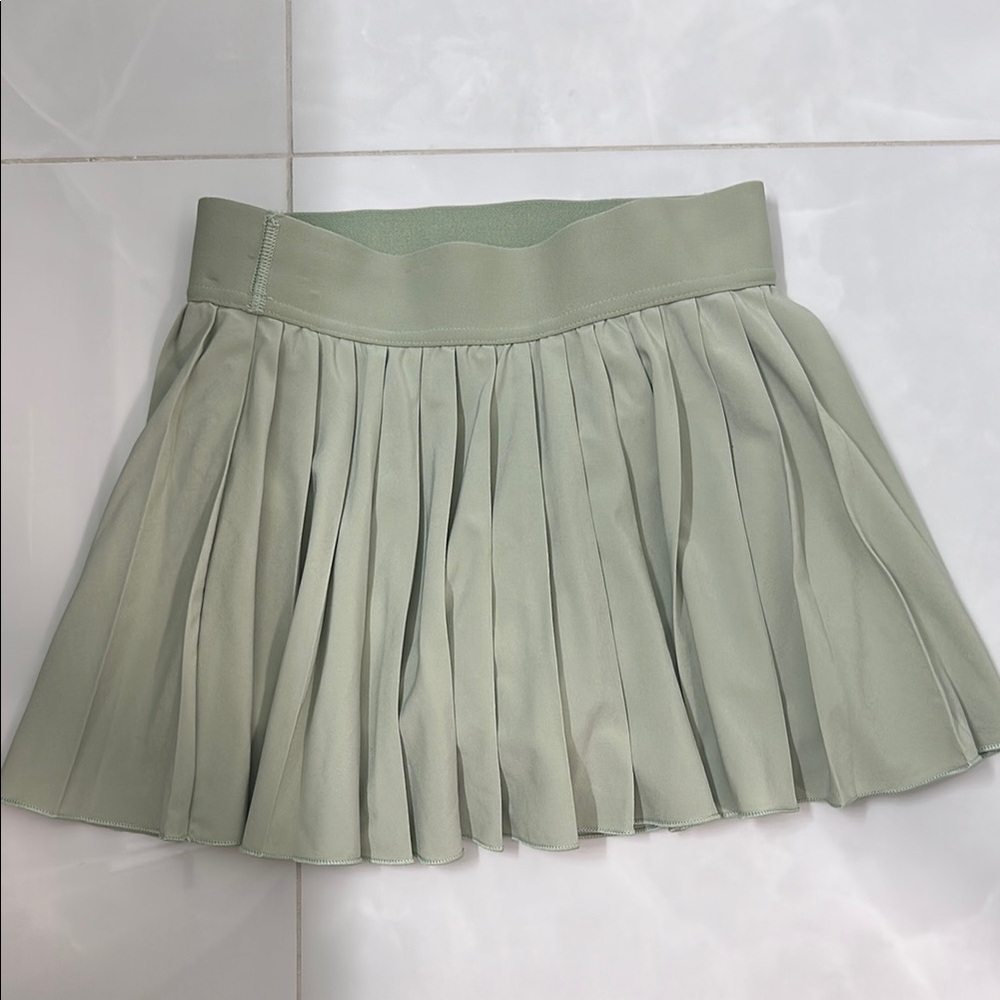 Elegant Green Tennis Skirt (TNA)